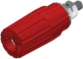 930757101, SKS-HIRSCHMANN PKI 100 - Полюсной зажим, 35 А, красный : 1 шт.