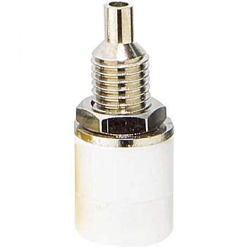 Лабораторное гнездо TRU Components 1599566, Ø-контакта: 4 мм, белый : 1 шт.