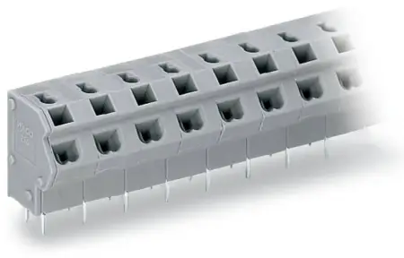 Быстроразъемная клемма WAGO 254-258, 8 pin, 0.25мм² - 0.75мм², 400В, CS: 7.50мм;7.62мм, (80 шт)