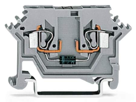 Диодная клемма WAGO 280-613/281-410, 2 pin, 0.08мм² - 2.50мм², 250В, 500мА, конф: L, (100 шт)