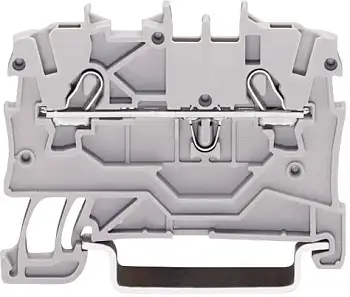 Клемма WAGO 2000-1204, 2 pin, 0.14мм² - 1.50мм², 800В, 13.5А, конф: N, (1 шт)
