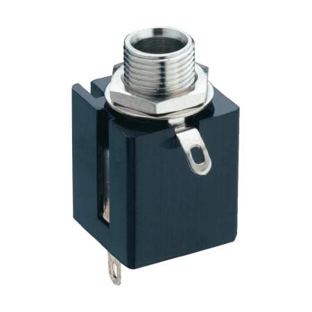 Защелкивающееся встроенное гнездо 6,35 мм Lumberg KLBP 3