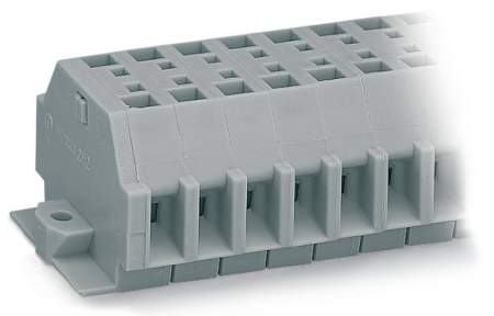 Клеммная колодка WAGO 262-156, 12 pin, 0.08мм² - 4мм², 630В, 24А, конф: L, (50 шт)