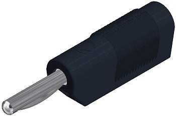 930435100, SKS-HIRSCHMANN VSB 20 - Банановый штекер, Ø-контакта: 4 мм, черный : 1 шт.