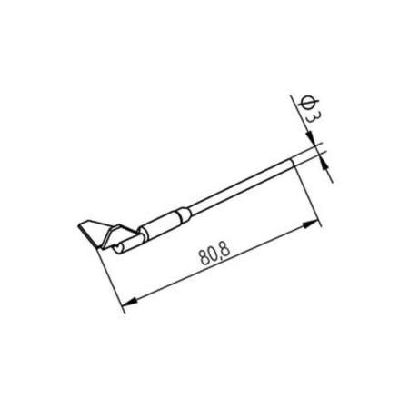 Наконечник для распайки Ersa 0452QDLF125 