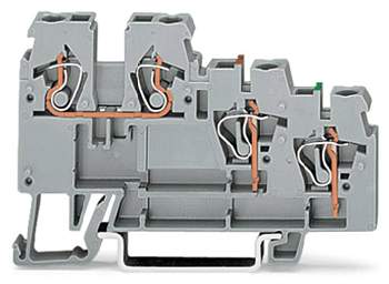 Клемма привода WAGO 270-585, 4 pin, 0.08мм² - 2.50мм², 250В, 18А, конф: L, (50 шт)