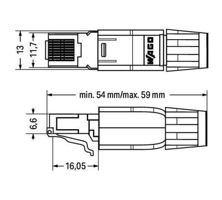 Разъем ПЛК WAGO 750-976 
