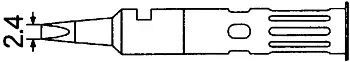 Паяльное жало Weller T0051644499 60-01-02