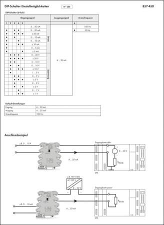 Измерительный преобразователь WAGO 857-450 