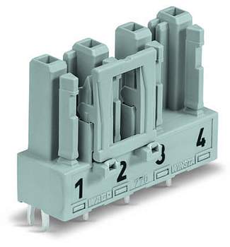Разъем питания сети WAGO 770-844/060-000, 4 pin, 400В, 25А, (50 шт)
