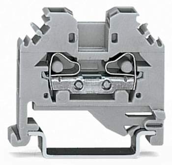 Клемма WAGO 281-101, 2 pin, 0.08мм² - 4мм², 800В, 32А, конф: L, (100 шт)