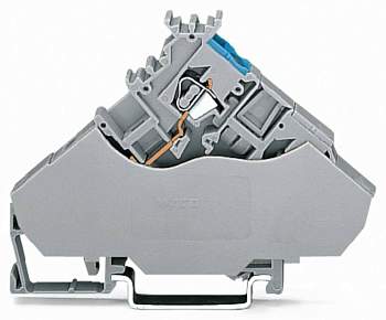 Клемма привода WAGO 280-568, 1 pin, 0.08мм² - 2.50мм², 400В, 20А, конф: L, (20 шт)