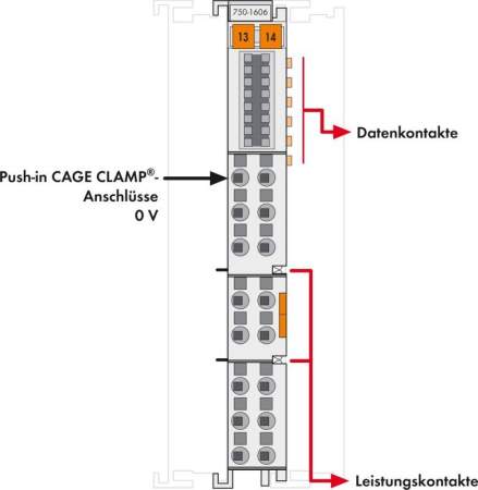 Модуль питания ПЛК WAGO 750-1606 