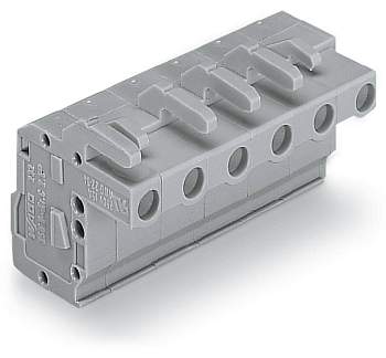 Розетка для подключения кабеля WAGO 732-109/026-000, 9 pin, 0.08мм² - 2.5мм², 630В, 16А, CS: 7.50мм, (25 шт)