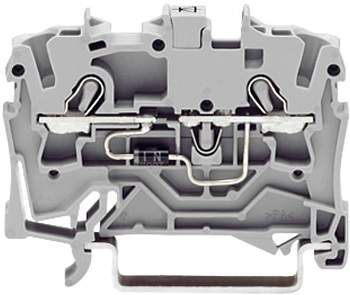 Диодная клемма WAGO 2001-1211/1000-410, 2 pin, 0.25мм² - 2.50мм², 250В, 500мА, конф: L, (1 шт)