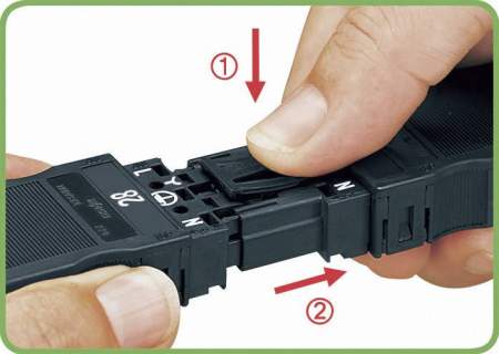 Блокировочная защелка WAGO 770-101, (1 шт)
