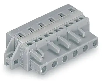 Розетка для подключения кабеля WAGO 231-216/027-000, 16 pin, 0.08мм² - 2.5мм², 630В, CS: 7.50мм, (10 шт)