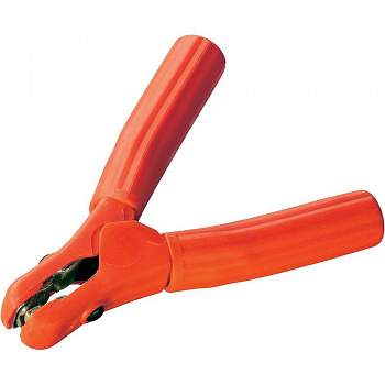 Зажим "Крокодил" TRU COMPONENTS, с изолятором, красный, 1000 А, 30 В, 150 мм : 1 шт.