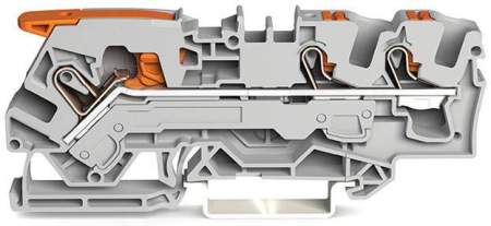 Клемма WAGO 2106-5301, 3 pin, 0.50мм² - 10мм², 800В, 41А, (25 шт)