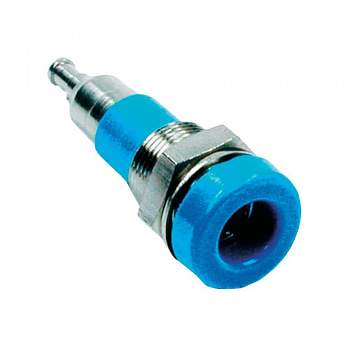 23.0110-24, Stäubli LB-I4R - Лабораторное гнездо, Ø-контакта: 4 мм, желтый : 1 шт.