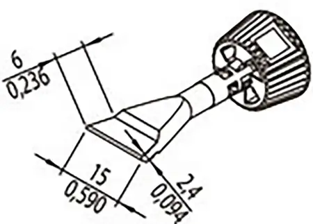 Паяльное жало Ersa 0142ZDLF150 