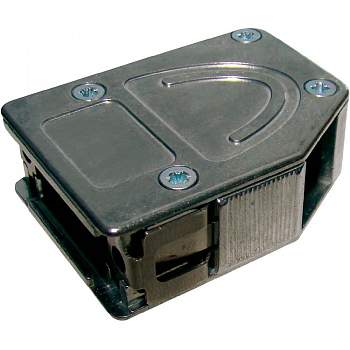 D-SUB быстрозажимной, металлический корпус Provertha 10415DC001 выводы: 15