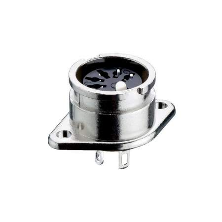 DIN-разъем с штыковым затвором Lumberg 0107 04