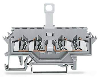 N клемма с разделителем WAGO 280-622, 4 pin, 0.08мм² - 2.50мм², 400В, 10А, конф: L, (50 шт)
