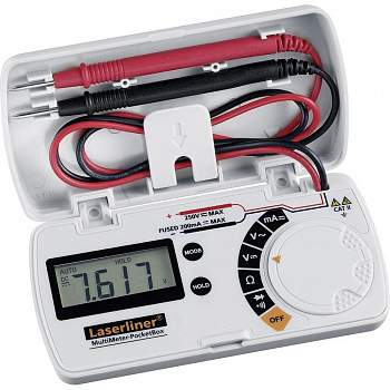 Ручной мультиметр Laserliner 083.028A MultiMeter Pocket Box