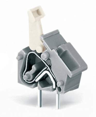 Быстроразъемная клемма WAGO 256-753, 1 pin, 0.08мм² - 2.50мм², 320В, CS: 7.50мм;7.62мм, (400 шт)