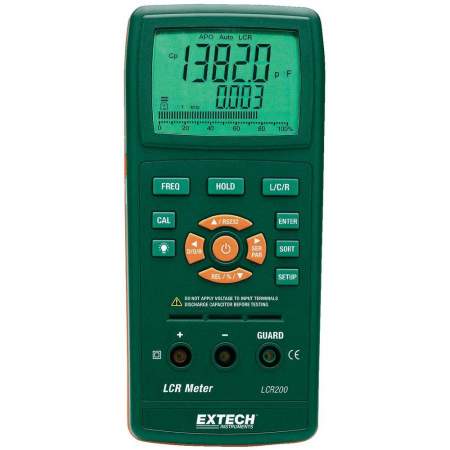 Схема RLC Extech LCR200 