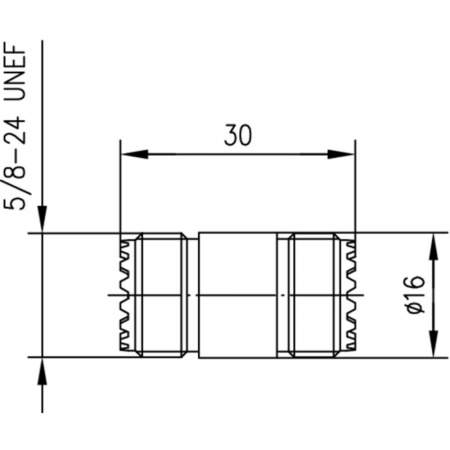 J01042A0637, Telegärtner - BNC-разъем - UHF-разъем : 1 шт.