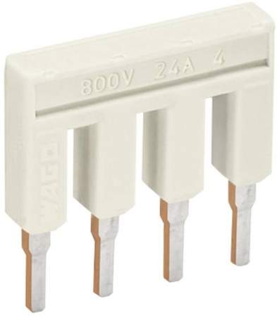 Перемычка WAGO 2002-404, 800В, 25А, (1 шт)
