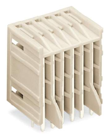 Штифтовая планка WAGO 734-402/001-000, 4 pin, 160В, 10А, CS: 3.50мм, (100 шт)