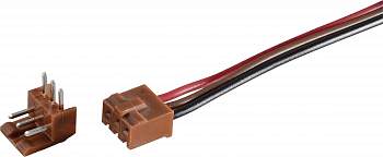 Штифтовая планка углового исполнения TRU Components 44.811, 8 контактов, 230В, 3А, растр:2.5 (2.54) мм