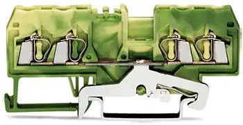 PG клемма WAGO 280-837/999-950, 4 pin, 0.08мм² - 2.50мм², 20А, конф: Terre, (100 шт)
