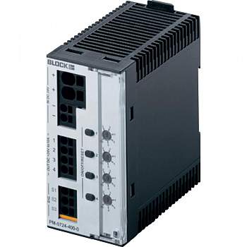 Трехфазный электронный автоматический выключатель Block PM-0724-400-1 