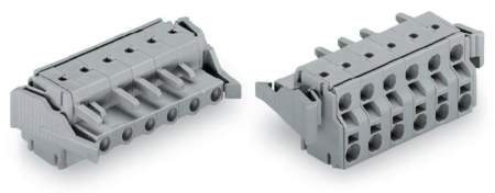 Розетка для подключения кабеля WAGO 231-2210/037-000, 10 pin, 0.2мм² - 2.5мм², 630В, CS: 7.50мм, (25 шт)