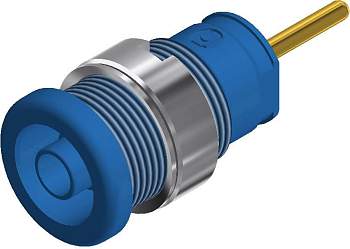 972359102, SKS-HIRSCHMANN SEB 2630 S1,9 - Лабораторное гнездо, Ø-контакта: 4 мм, синий : 1 шт.