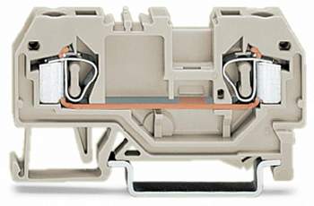Клемма WAGO 281-992, 2 pin, 0.20мм² - 4мм², 550В, 30А, конф: L, (50 шт)