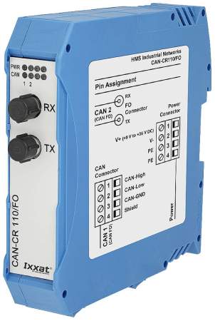 CAN/CAN FD повторитель Ixxat 1.01.0210.11020 CAN-CR110/FO с терминатором