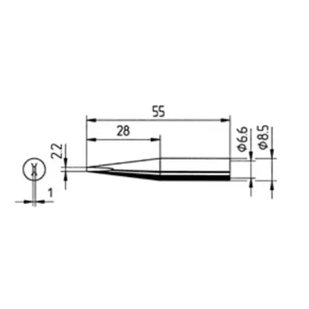 Паяльное жало Ersa 0842KDLF 