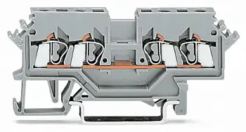 Клемма WAGO 280-604, 4 pin, 0.08мм² - 2.50мм², 800В, 24А, конф: N, (100 шт)