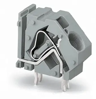 Быстроразъемная клемма WAGO 745-877/006-000, 1 pin, 0.20мм² - 16.00мм², 1000В, CS: 15мм, (100 шт)