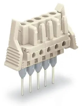 Розетка для подключения к печатной плате WAGO 722-142/005-000, 12 pin, 320В, 15А, CS: 5мм, (25 шт)