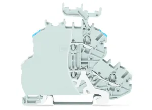 Двухуровневый клеммный блок WAGO 2000-2258/099-000, 2 pin, 0.14мм²-1.5мм², 800В, 16А, (1 шт)
