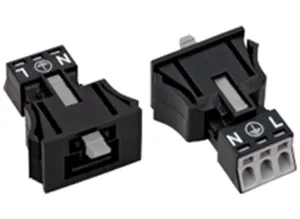 Штекер WAGO 890-713, 3 pin, 0.25мм²-1.5мм², 250В, 16А, (1 шт)