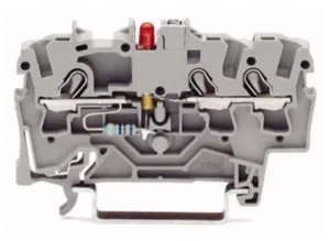 Светодиодный клеммный блок WAGO 2001-1321/1000-413, 1 pin, 0.25мм²-2.5мм², 24В, 0.025А, (1 шт)