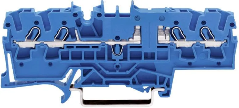 Клемма WAGO 2002-1804, 4 pin, 0.25мм² - 4мм², 400В, 16А, конф: N, (1 шт)