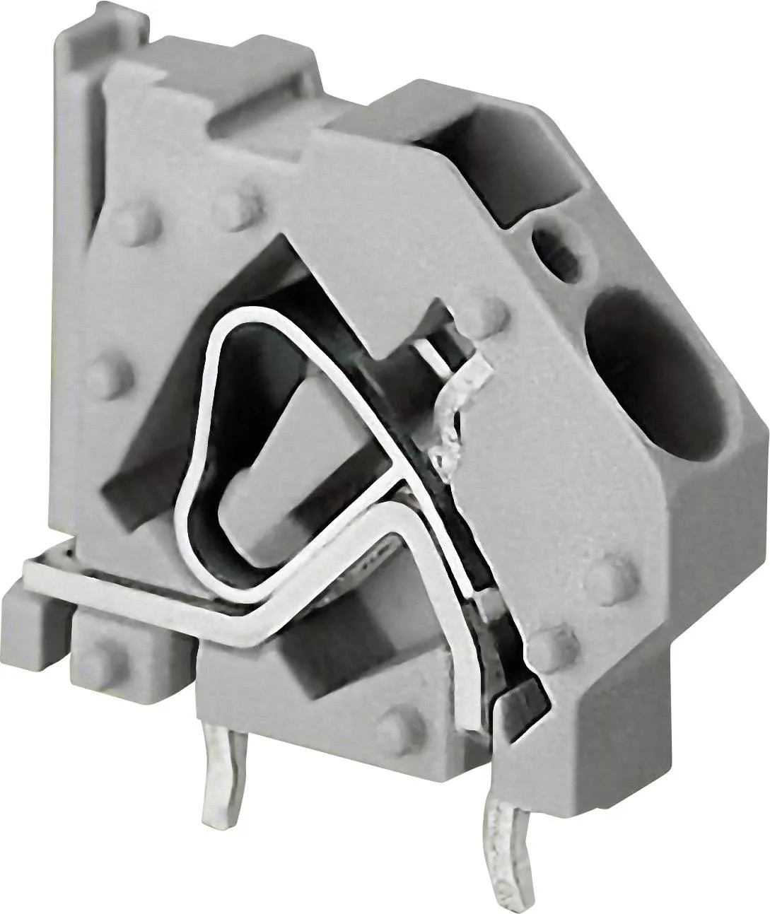 Быстроразъемная клемма WAGO 745-831, 1 pin, 0.20мм² - 6.00мм², 630В, 41А, CS: 7.50мм, (1 шт)